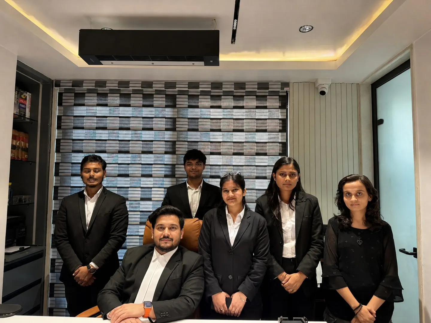 The advocates of Samvid Law Chambers at the firm's Delhi chambers